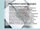 Bankinių rizikų draudimo ypatumai 11 puslapis
