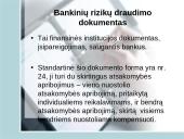 Bankinių rizikų draudimo ypatumai 4 puslapis