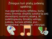 Bendra refleksinių judesių charakteristika 3 puslapis