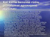 Benzino savybės ir panaudojimas 19 puslapis