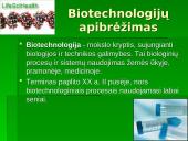 Biotechnologijos 2 puslapis