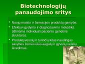Biotechnologijos 3 puslapis