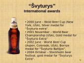 Brand presentation: "Švyturys" 11 puslapis