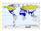 Būrio sėjikiniai paukščiai (Charadriiformes). Sistematika ir kai kurių rūšių paplitimo arealai 15 puslapis