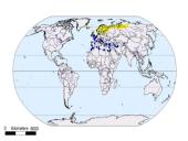 Būrio sėjikiniai paukščiai (Charadriiformes). Sistematika ir kai kurių rūšių paplitimo arealai 10 puslapis