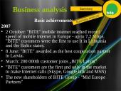 Business plan: mobile phone company "BITĖ" 7 puslapis