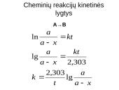 Cheminė kinetika 14 puslapis