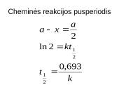 Cheminė kinetika 15 puslapis