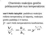 Cheminė kinetika 18 puslapis