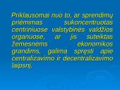 Centralizuotų ir decentralizuotų organizacijų pranašumų nustatymas 13 puslapis