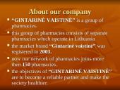 Company analysis: "Gintarinė vaistinė" 2 puslapis