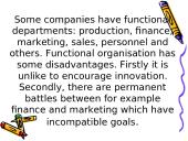 Company's organization structures 7 puslapis