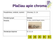 Chromo savybės 3 puslapis