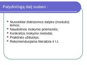 Dalyko (modulio) programos parengimo žingsniai 5 puslapis