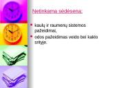 Darbas kompiuteriu ir sveikata. Kompiuteris kasdieniniame gyvenime 16 puslapis