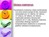 Darbas kompiuteriu ir sveikata. Kompiuteris kasdieniniame gyvenime 9 puslapis