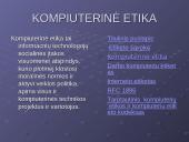 Darbo kompiuteriu ir internetu etiketas 4 puslapis