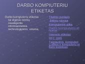 Darbo kompiuteriu ir internetu etiketas 5 puslapis