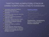 Darbo kompiuteriu ir internetu etiketas 8 puslapis