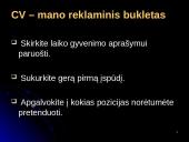 Darbo paieškos organizavimas ir CV patarimai 3 puslapis