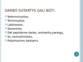 Darbo sutarties ypatybės 5 puslapis