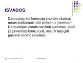 Darbuotojų konkurencija įmonėje 10 puslapis