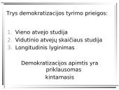Demokratijos gilinimo perspektyvos (Vidurio ir Rytų Europoje) 15 puslapis
