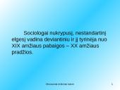 Deviaciniai reiškiniai kaime 7 puslapis