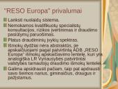 Draudimo rūšys įmonėje: ADB "Reso Europa" 16 puslapis
