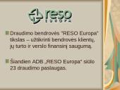 Draudimo rūšys įmonėje: ADB "Reso Europa" 3 puslapis