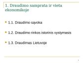 Draudimo samprata ir vieta ekonomikoje 2 puslapis