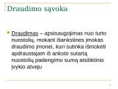 Draudimo samprata ir vieta ekonomikoje 4 puslapis