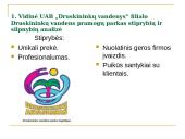 Ekonominė veikla ir plėtra: UAB "Druskininkų vandenys"
