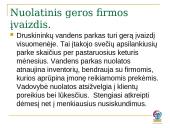 Ekonominė veikla ir plėtra: UAB "Druskininkų vandenys" 3 puslapis