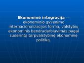 Ekonominės integracijos įtaka užsienio prekybai 2 puslapis
