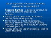 Ekonominės integracijos įtaka užsienio prekybai 19 puslapis