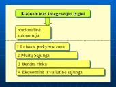 Ekonominės integracijos įtaka užsienio prekybai 4 puslapis