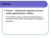 Ekonominis įmonės veiklos tyrimo aspektas 11 puslapis
