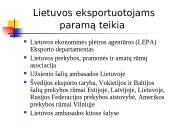 Eksportas ir importas: pagrindiniai aspektai 15 puslapis