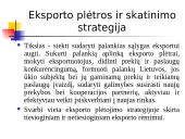 Eksportas ir importas: pagrindiniai aspektai 16 puslapis