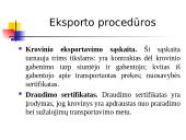Eksportas ir importas: pagrindiniai aspektai 10 puslapis