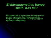 Elektromagnetinės bangos ir elektromagnetinių bangų skalė 3 puslapis