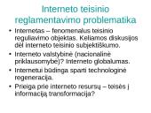 Elektroninės komunikacijos (elektroninių ryšių) teisinis reguliavimas 14 puslapis