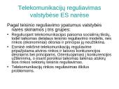 Elektroninės komunikacijos (elektroninių ryšių) teisinis reguliavimas 6 puslapis