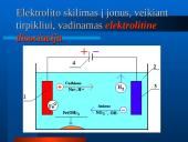 Elektros srovė skysčiuose (elektrolituose) 5 puslapis