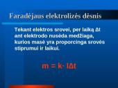 Elektros srovė skysčiuose (elektrolituose) 8 puslapis