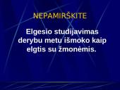 Elgesys derybų metu 11 puslapis