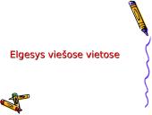 Elgesys viešose vietose
