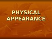 English idioms: physical appearance