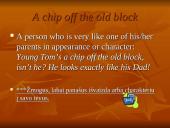 English idioms: physical appearance 5 puslapis